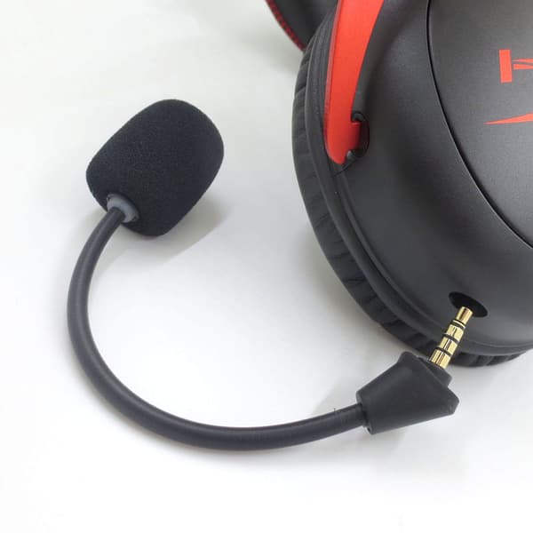 Mikrofoni HyperX Cloud II Wireless -kuulokkeisiin, melunvaimennus
