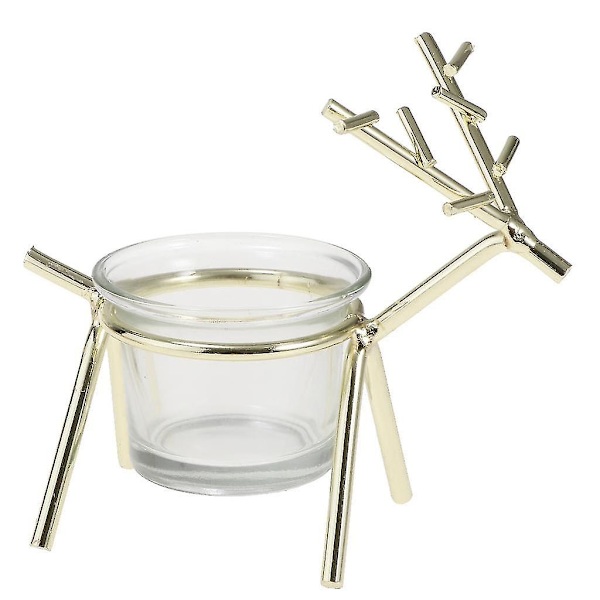 Elegant Ljusstake i Hjortform, Ljusstake för Middag, Dekoration