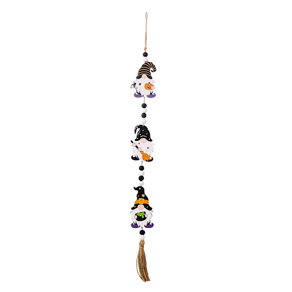DwarfCute Halloween-stemning Ornament Tregnom Dekorasjon Henger 3 Stiler -Dverg