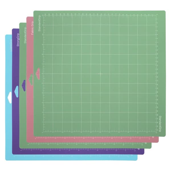 5-pak skæremåtter til Maker 3/Maker/Explore 3/Air 2/Air/One (12x12 tommer) Quiltede Cricket-måtter