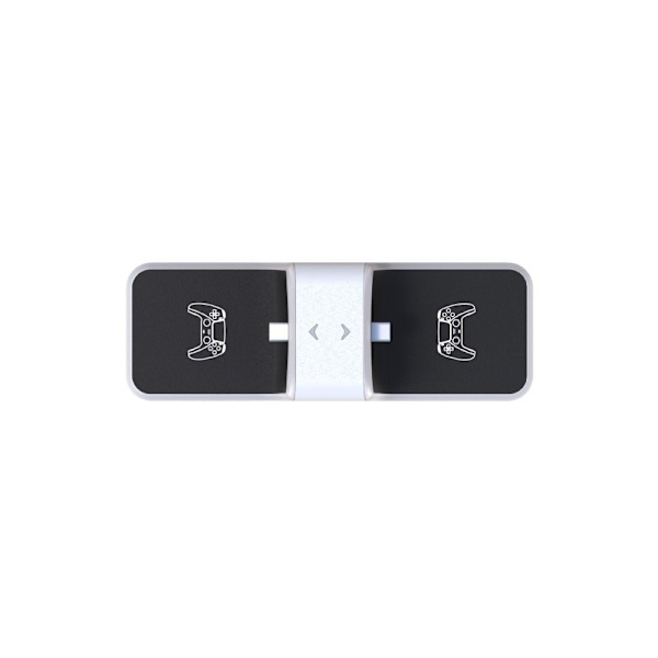 Controller Opladningsstation med Dobbelt Opladningsdock, Hurtig Opladning, Trådløs Controller Opladningstilbehør