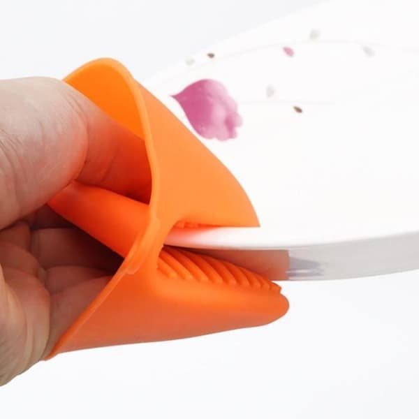 LCC® Silicone Gloves - Non-Slip Strips - Insulated Plate Holders - Kitchen