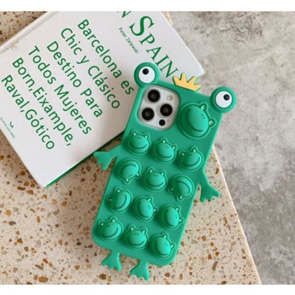 Crazy Frog Pop it Fidget-etui til iPhone 11