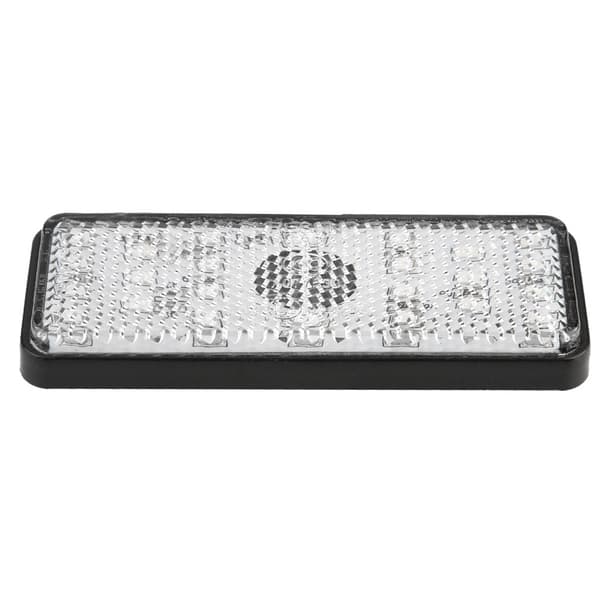 Universal Motorcykel LED Reflektor Baglygte Advarselslampe Blinklys