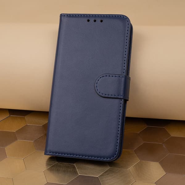 Smart Classic-deksel til Samsung Galaxy S26 marineblå
