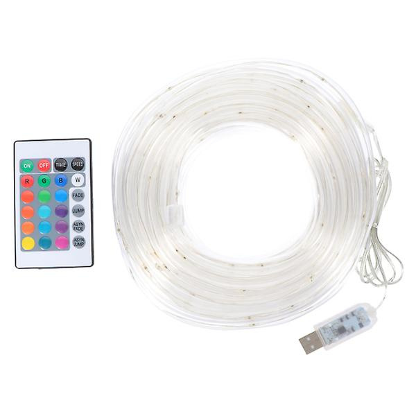 LED-strängljuslampor Dekorativa Ljussträngar Trampolin Repljus USB-laddningsbara Ljus Flexibla S