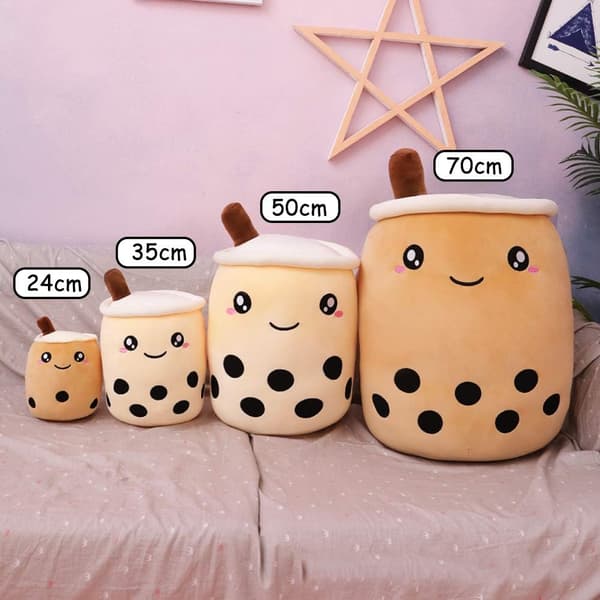 Milk Tea Soft Plush Doll, (Beige, 50cm)