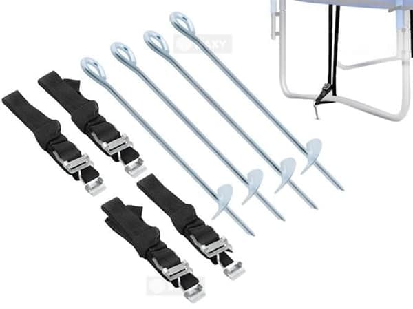 Markanker for trampoline - Forankring