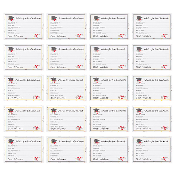 20 stk. Graduation Kort 2022 Fejringskort Graduation Kort Party Invitation Kort Graduation Ca