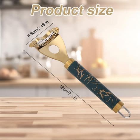 Corn peeler, stainless steel food scraper, effectively removes corn kernels.