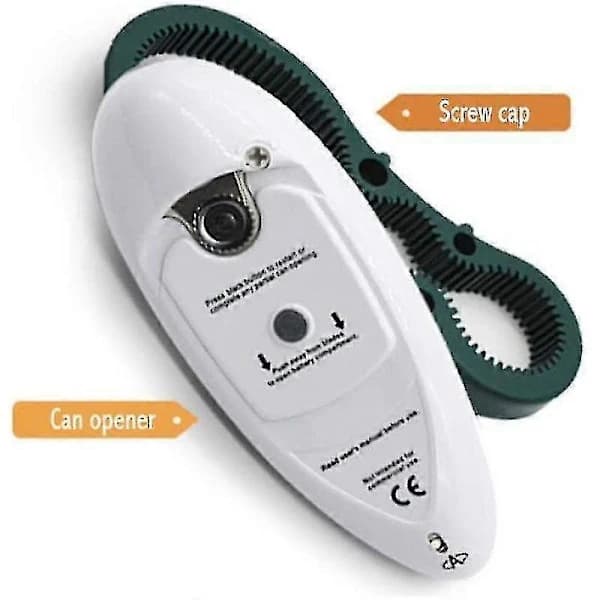 HA~Can Opener, Electric Can Opener, Safe Smooth No Sharp Edges Can Opener -ZHENV