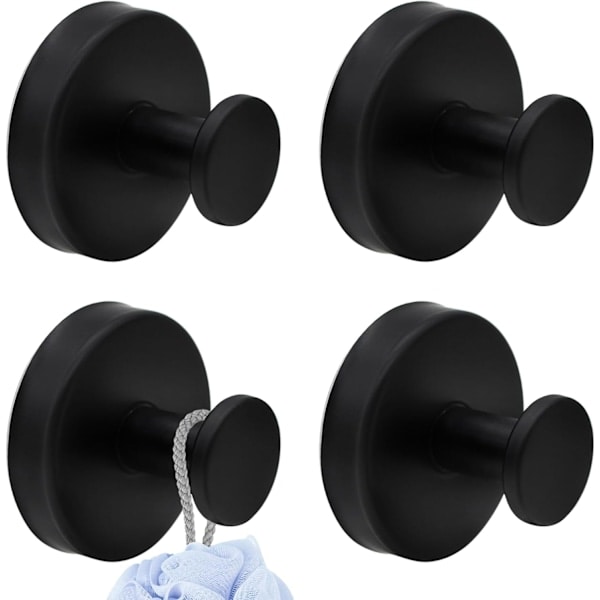 Bathroom Suction Cup Hooks, 5kg Load Capacity, Reusable Suction Cup Towel Holders, Drill-Free Wall Hooks, Strong Hook