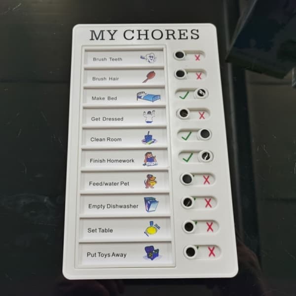 Daily Tasks Memo Portable Checklist Whiteboard Removable Reusable