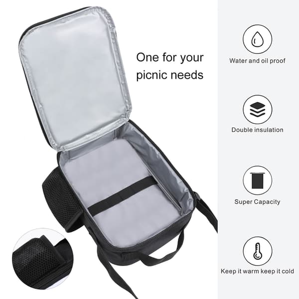 Mechanical Style Backpack Set, School Bag with Lunch Bag and Pencil Case, Large Capacity Student Backpack**11 11 11