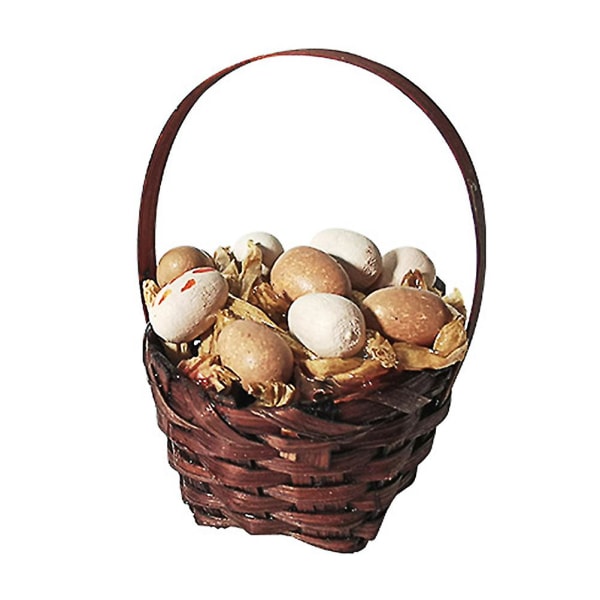 1 stk Simulert Mini Eggkurv Mini Kjøkkenutstyr Modell Mini Hus Rekvisitter Assorterte Farger 4x3.3cm Assorted Color 4x3.3cm
