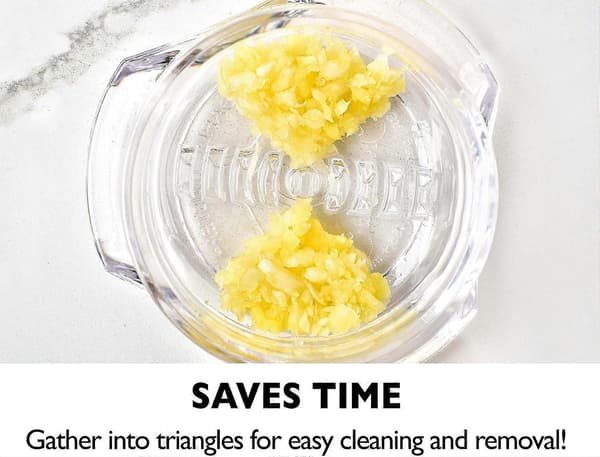 Garlic Chopper 4th Generation - Ginger, Herbs, Nuts & More - Handheld Kitchen Grinder, BPA-Free, Dishwasher Safe