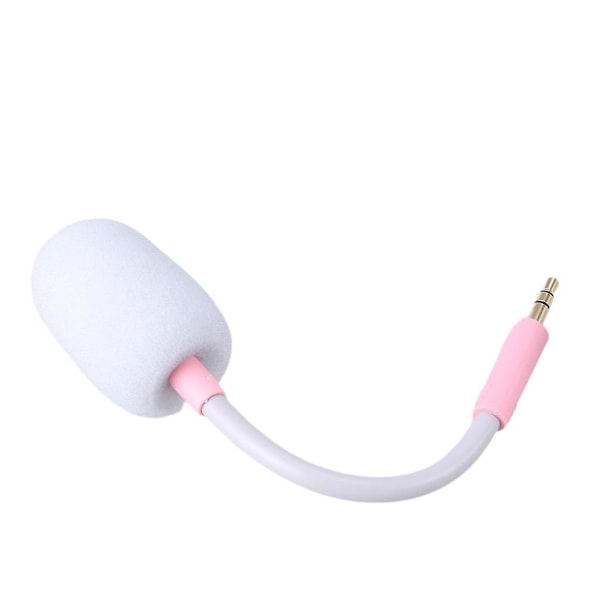 Aftagelig 3,5 mm Boom Mikrofon til BarracudaX Headsets Mikrofonskum Cover