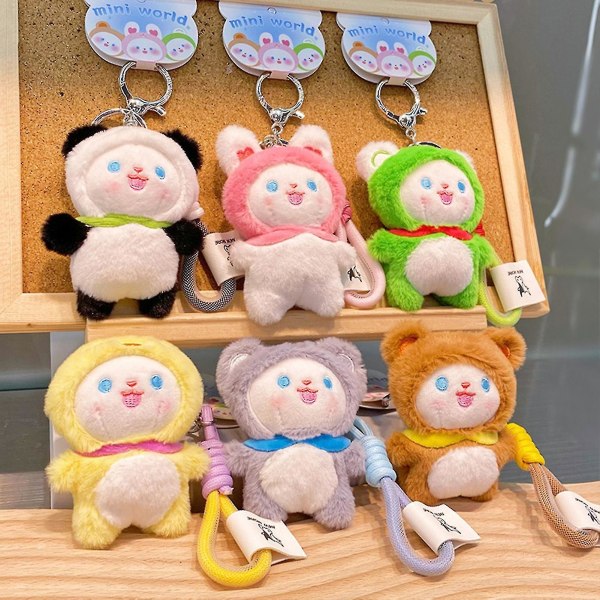 10cm Frø Plys Nøglering Rygsæks Dekoration Charm til Skoletaske Messenger Bag Koala