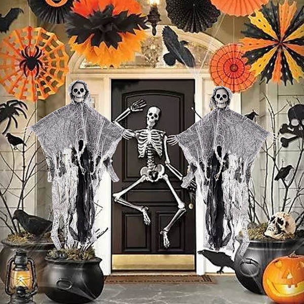 Halloween-ripustushaamu, Ripustusluurankohaamu, Halloween-juhlan koriste, Ripustuskallot kauhuhaamu kummitustaloon
