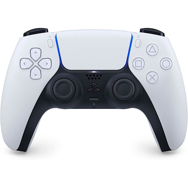 1-pak PS Controller DoubleShock Trådløs, Controller til PlayStation 4 (PlayStation 5 design) White