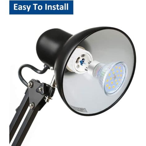 E27 til GU10 adapter, 220V, E27 GU10 Adapter Fatningskonverter til LED Lyspære, Halogen og CFL Pære, Keramisk Adapter, 6-pak