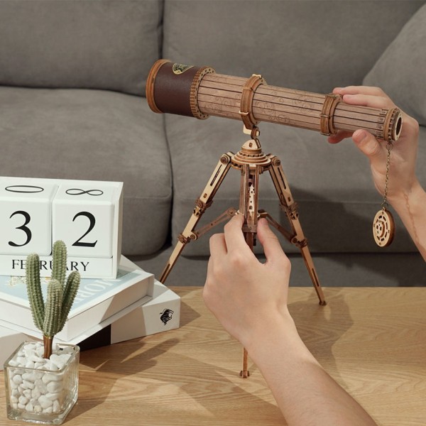 3D-pussel för vuxna, gör-det-själv-modellbyggsats i trä, födelsedagspresent för barn för tonåringar 314 tillbehör