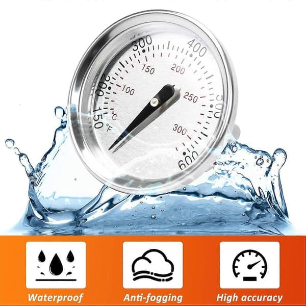 Erstatningstermometer til Weber Spirit 200 og 300 grill