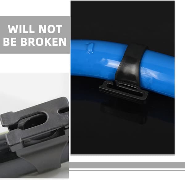 5 stk. dykkermaske snorkelholder silikone og materiale hurtig installation