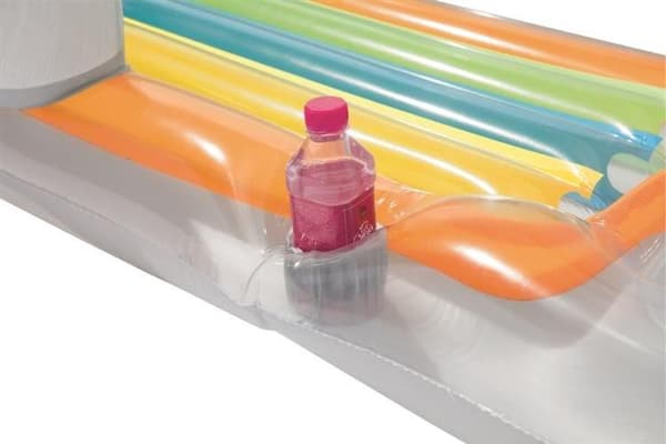 Oppustelig madras / badering / luftmadras badelegetøj kopholder flerfarvet Multicolor multifärg