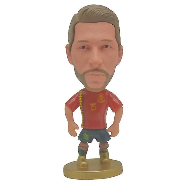 2022 jalkapallotähti action figure nukke lelu 6,5cm