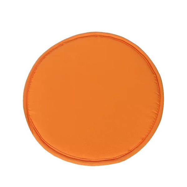 1 kpl Makeanväriset Pyöreä Tuolin Pehmuste Koti Kangas Paksuuntunut Ruokailutuolin Pehmuste Pyöreä Jakkara Pehmuste oranssi