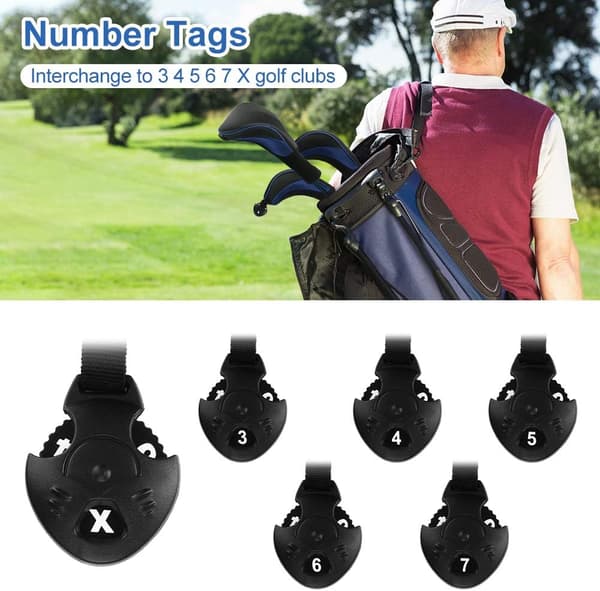 Golfkølleovertræk til fairway woods driver hybrider, 3 stk. lang hals mesh golfkølleovertræk sæt