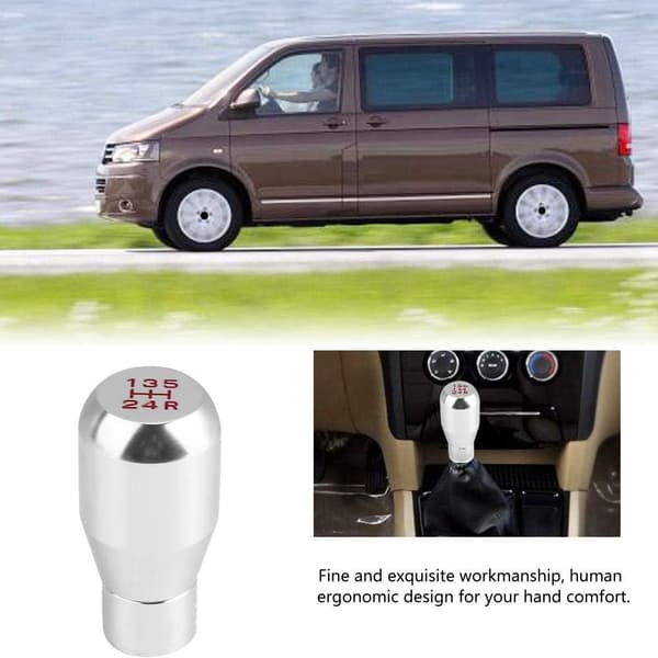 Gearshift Adapter Universal 5-trins ??Metal Manuel Krom Gearshift Knob