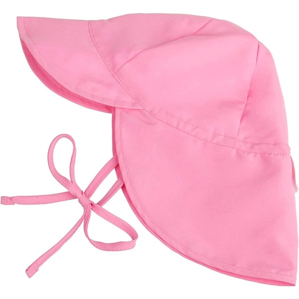 Solhatt för småbarn UPF 50+ Solhatt för pojkar Solskydd Solhattar för små pojkar Sommarstrandhatt Pojke Flicka Rosa 2 4T C Pink 2 4T