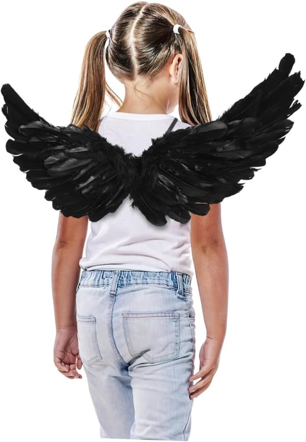 Lette vinger rekvisitt for gutter og jenter Cosplay Party Englevings tilbehør