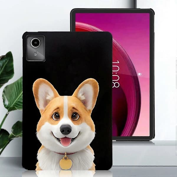 HA~Case for Lenovo Tab M11 Pattern Print Slim TPU Tablet Protective Case - Corgi
