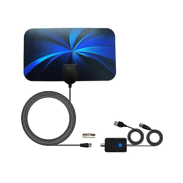 Indendørs digital HD TV-antenne, digital TV-antenne, mini HDTV-antenne, DVB-T2 ATSC-antenne