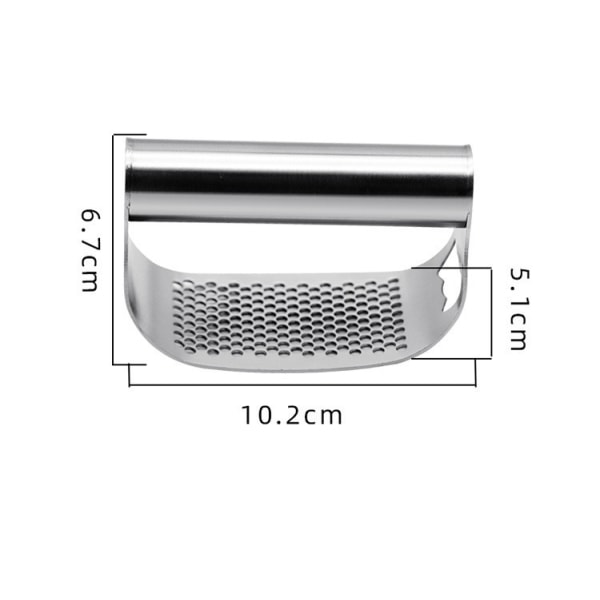Hvidløgspresse, Hvidløgspresser, Hvidløgsknuser, Hvidløgspresse i Rustfrit Stål, Hvidløgshakker, Hvidløgspressehakker, Hvidløgspiller