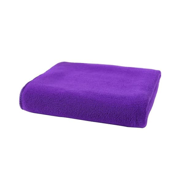 Mikrofiberhåndklæder Stort hurtigtørrende badehåndklæde til spa strand svømning camping 70x140cm (mørklilla)