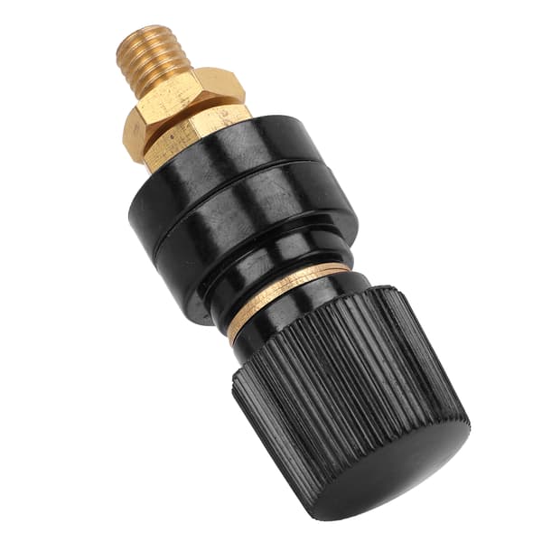 Copper Terminal Brass Material Strong Electrical Conductivity Wear Resistance Electrical Test Accessories Black