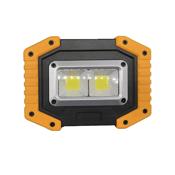 Arbetslampa Uppladdningsbar, Bärbar Led Arbetslampa 1-pack, Byggbelysning Batteridriven, Led Nödljus För Hemmaströmförsörjning, Uppladdningsbar