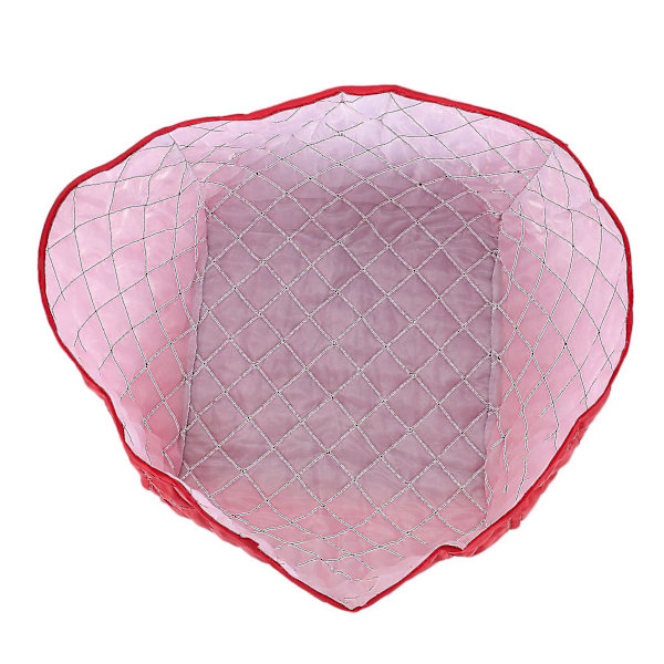 Polyester Quiltet Fire-Slice Brødrister Apparat Støvbeskyttelsesdækning (rød)