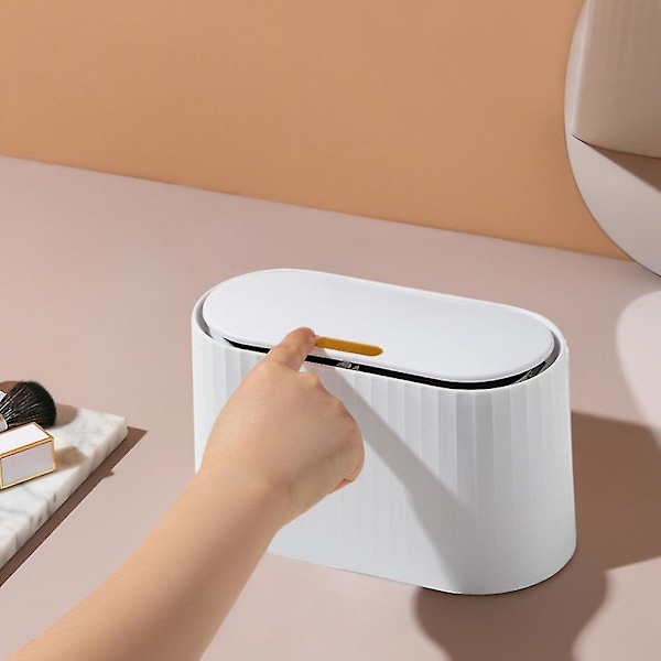 Mini Skraldespand Lille Affaldsbeholder Skrivebords Affaldskurv Hjemme Dressing Table Skraldespand Kontorforsyninger