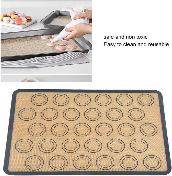 Non-stick baking mat, heat resistant, for baking bread, PIZZA, suitable for kitchenware