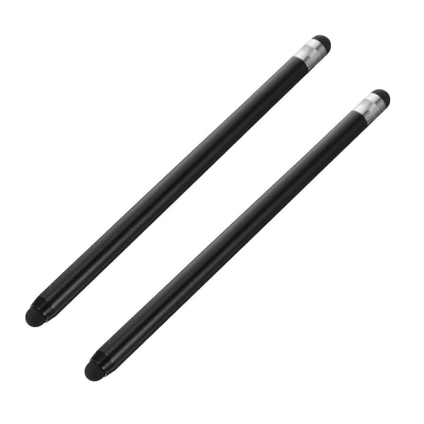 2 stk Universal Stylus Pen Stylists Pen Touch Screen Pen Digital Stylus Pens Pen Touch Screen LaptopSvart1X14CM Black 1X14CM