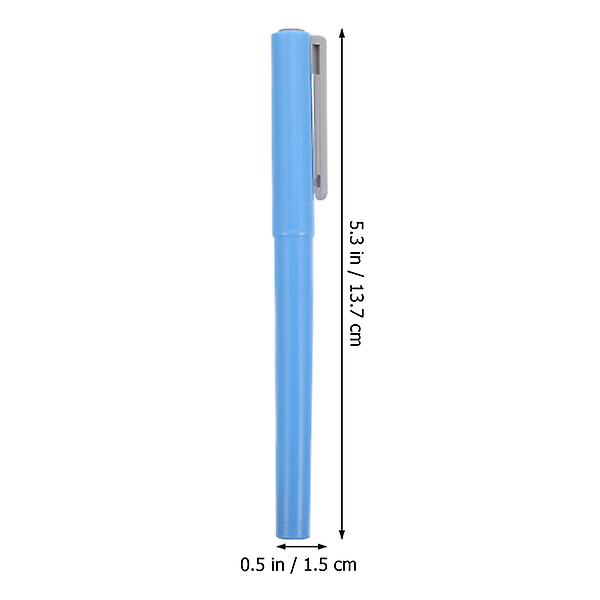 1 stk Keramisk Pennekutter Penneformet Skjærer Papirkutter Pen Håndregnskapsverktøy Blå 13,7X1,5cm