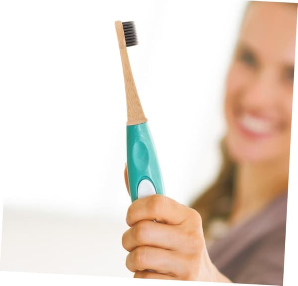 4st Bamboo Toothbrush Head for Electric Toothbrush Heads Replacement Compatible Series