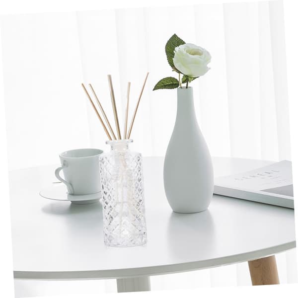 4 pcs Glass Aromatherapy Bottles Perfume Diffuser 150ml Simple Glass Material