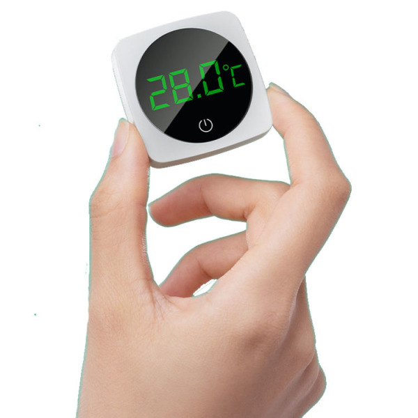 Akvarietermometer Digital, Fiskakvarietermometer Noggrann LED-display till ±0,9°F Tanktermometer Akvarium Temperaturmätning Lämplig för fisk, Axolotl, Sköldpadda eller vattenlevande