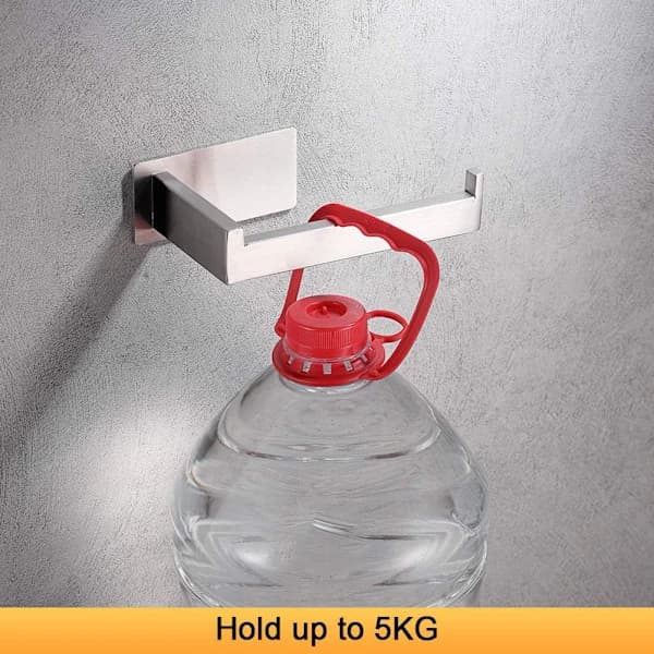 Toiletpapirholder, vægmonteret, 304 rustfrit stål